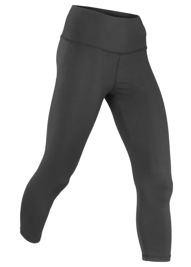 Leggings deportivos moldeadores con bolsillo y largo capri