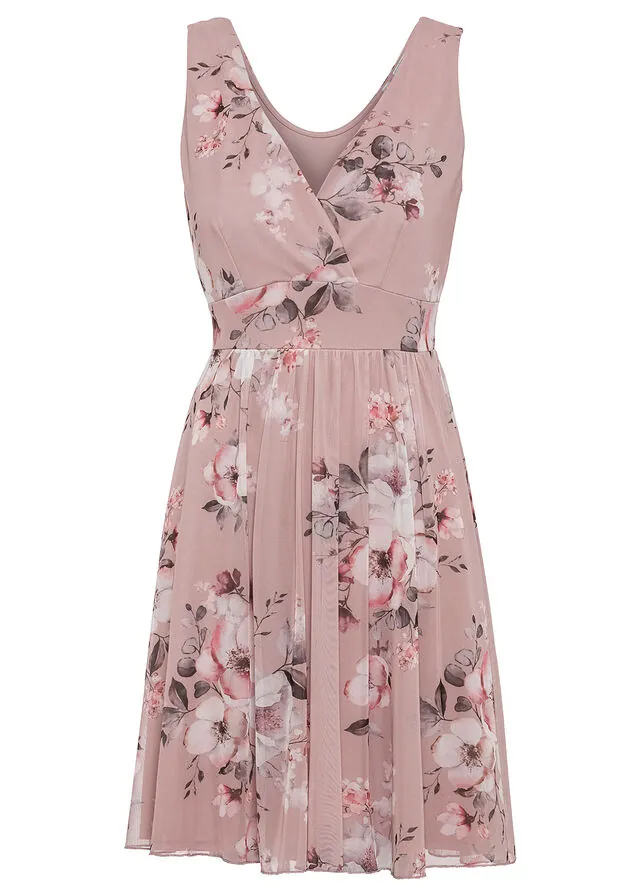 Vestido mini con escote pronunciado