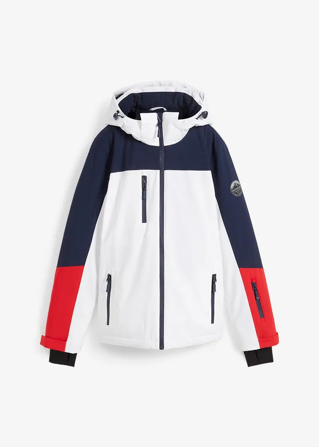 Chaqueta impermeable de esquí con aberturas de ventilación