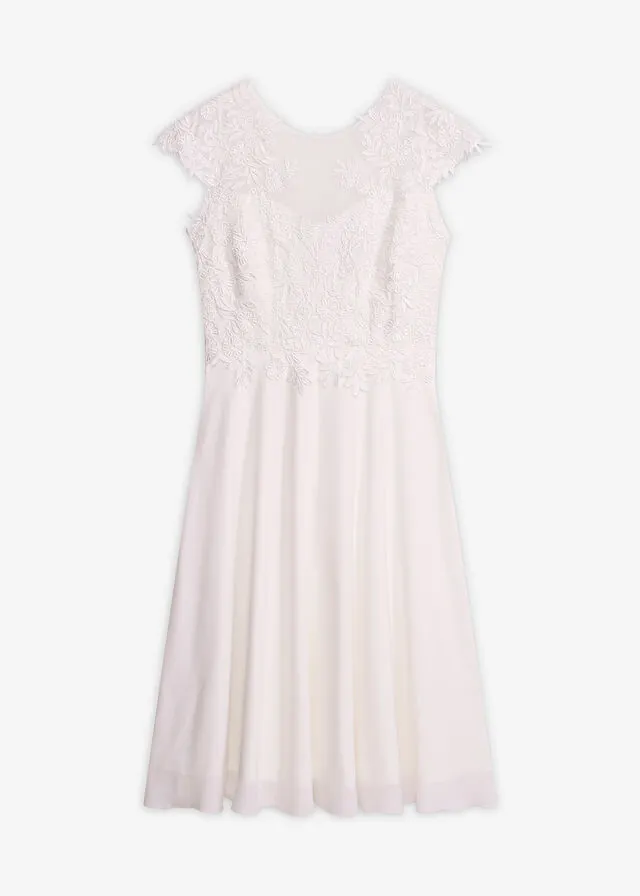Vestido de novia con encaje