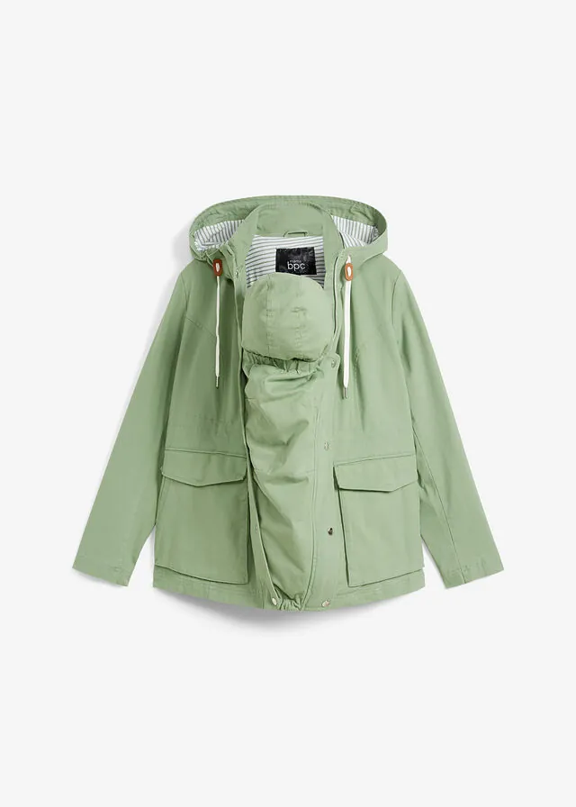 Chaqueta premamá 3 en 1 con inserto de porteo