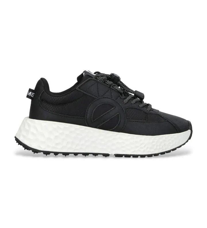 NO NAME para mujer. KNVCHS0 Zapatillas Carter Runner negro (39), 1 a 3cm, Cordones, Casual, Deportivo