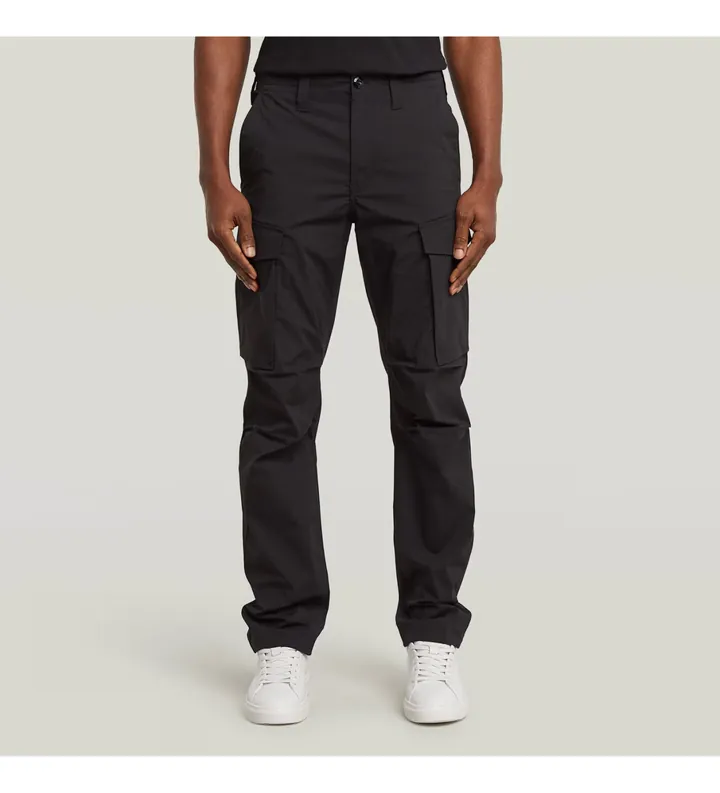 G-Star para hombre. D24309-E070-6484 Pantalones Core Regular Cargo negro (29/32), Casual, Algodón