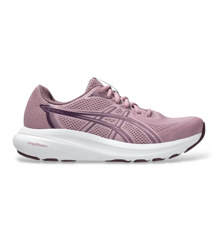 Asics para mujer. 1012C013 Zapatillas GEL-Contend 10 risa (37.5), Tela, Plano, Cordones, Casual, Deportivo, Rosa, Running