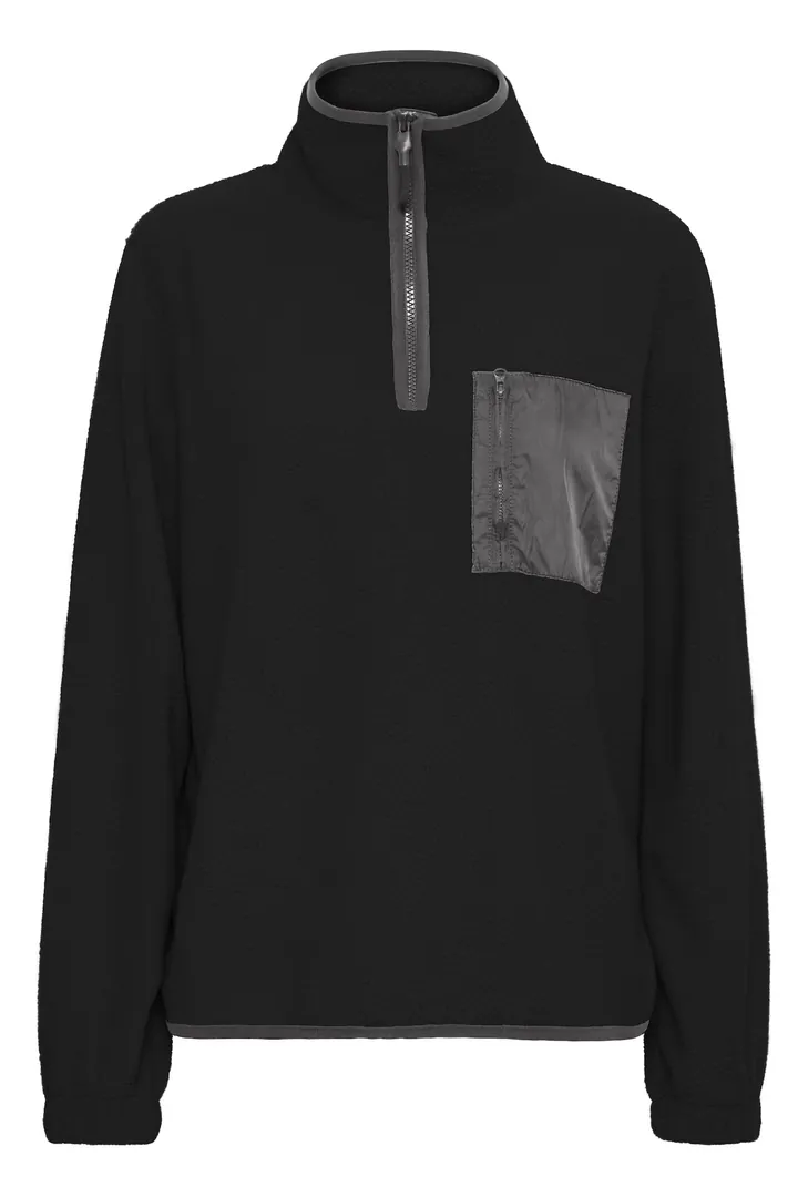 Oxmo Jersey 'Piala' piedra / negro