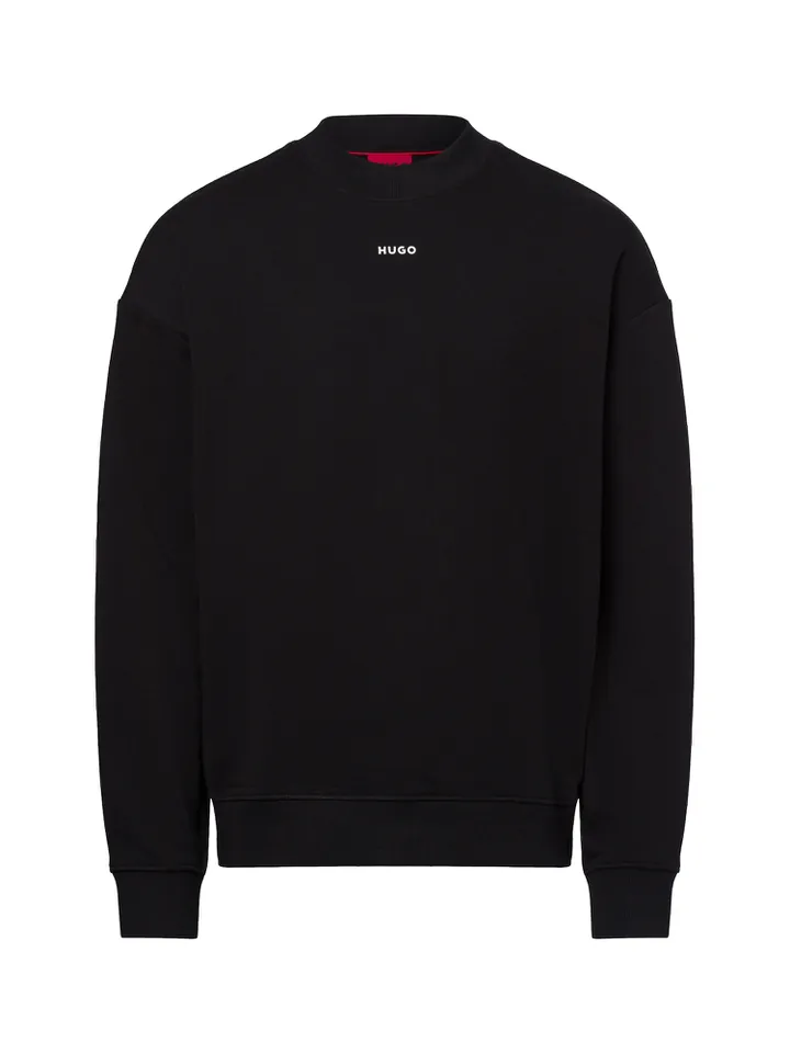 HUGO Sudadera 'Dapocrew' negro