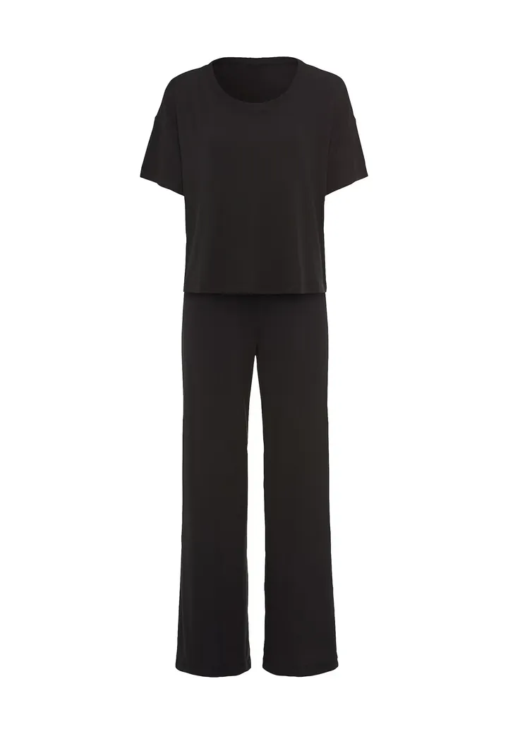 LSCN by LASCANA Pijama negro