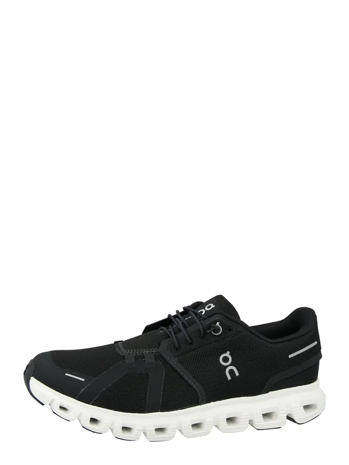 On Zapatillas deportivas bajas 'Cloud6' negro / blanco