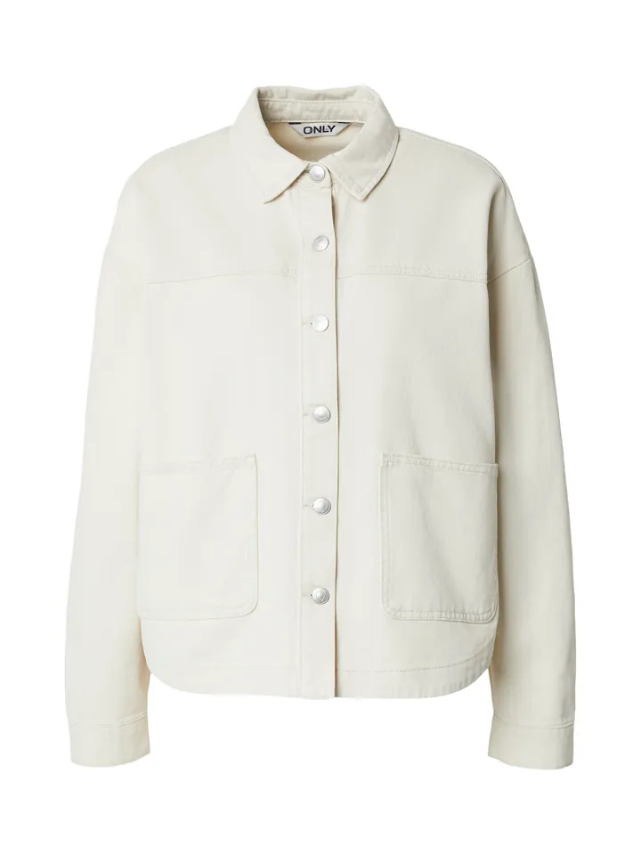 ONLY Chaqueta de entretiempo beige claro