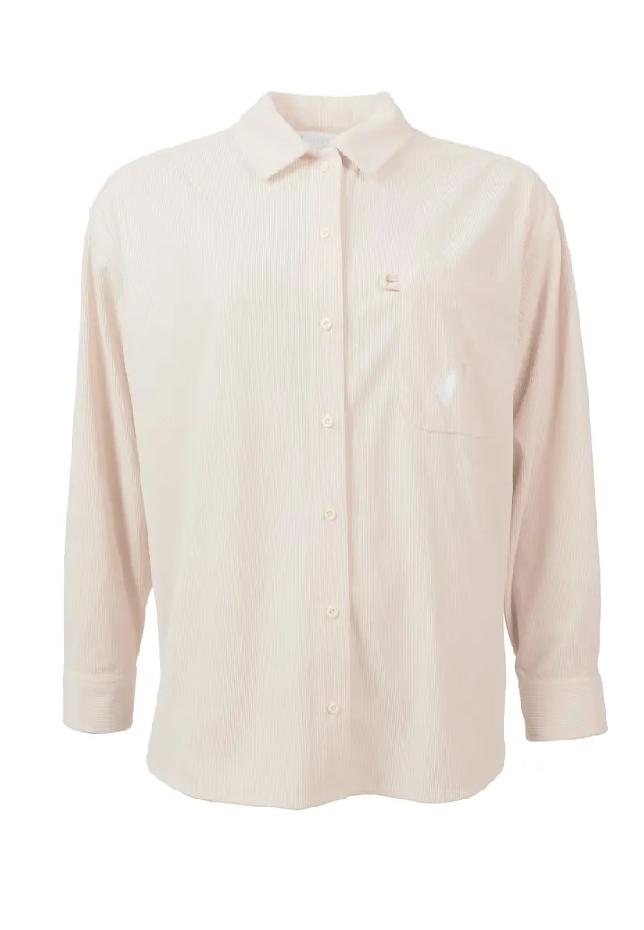 Kleinigkeit Blusa 'Kim Cordashian' beige