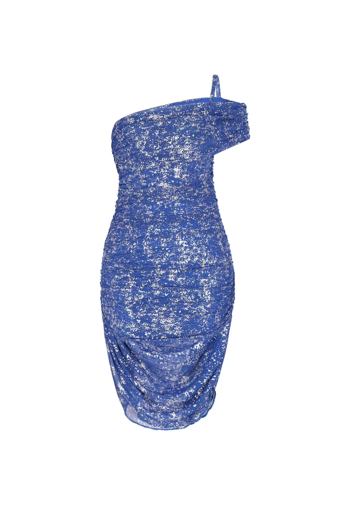 faina Vestido de gala 'Festive' navy / blanco