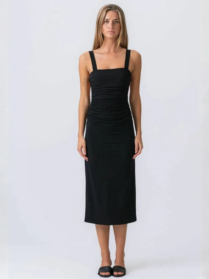 ITS MAY Vestido 'Lunetta'  negro