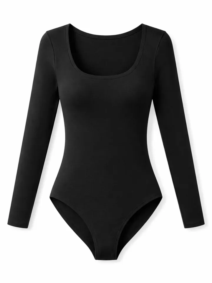 LEAFLETIC Body deportivo 'Leafletic Women’s Bodysuit' negro