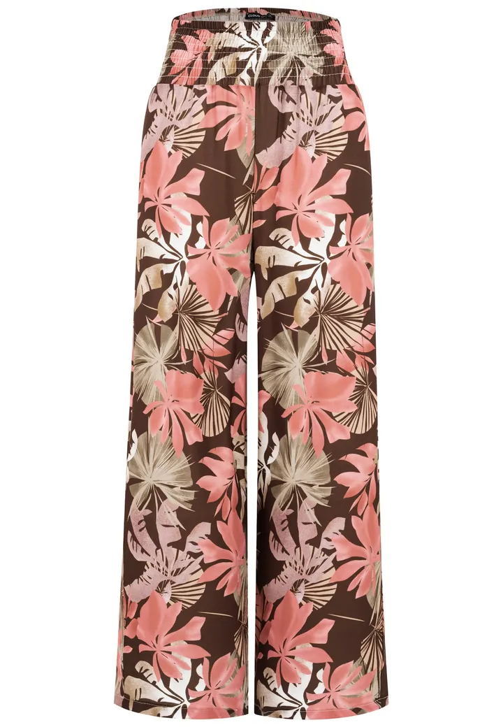 Cloud5ive Pantalón beige / marrón / malva / rojo claro
