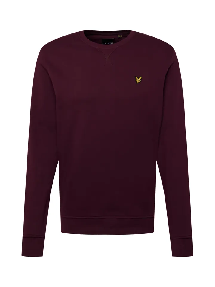 Lyle & Scott Jersey amarillo / borgoña / negro