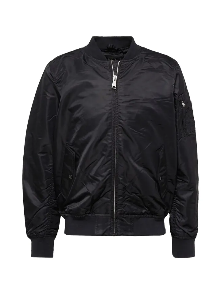 Vintage Industries Chaqueta de entretiempo 'Welder MA1'  negro