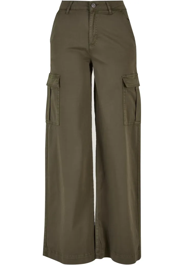 Urban Classics Pantalón cargo oliva