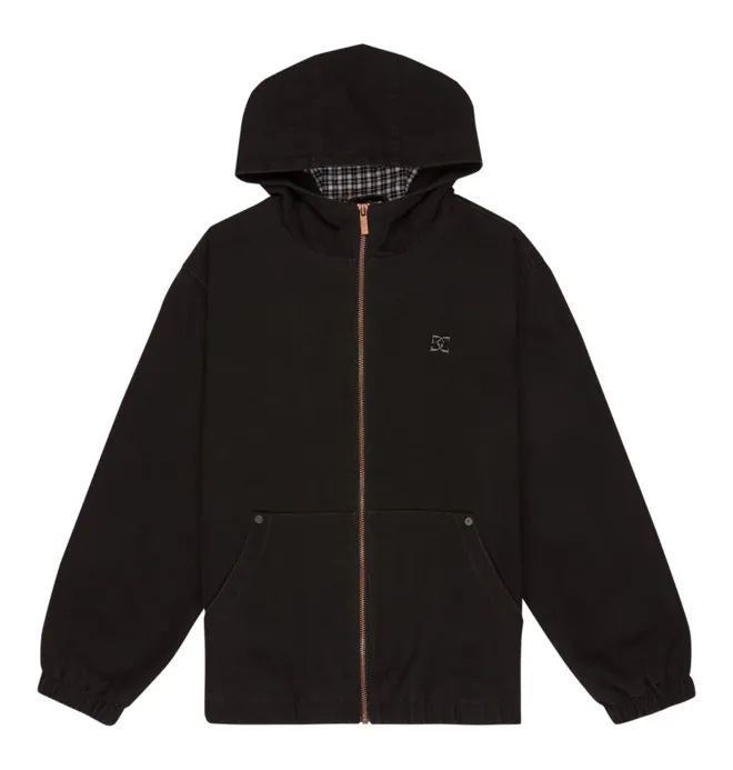 Garage - Chaqueta de lona Negro Chicos 8-16