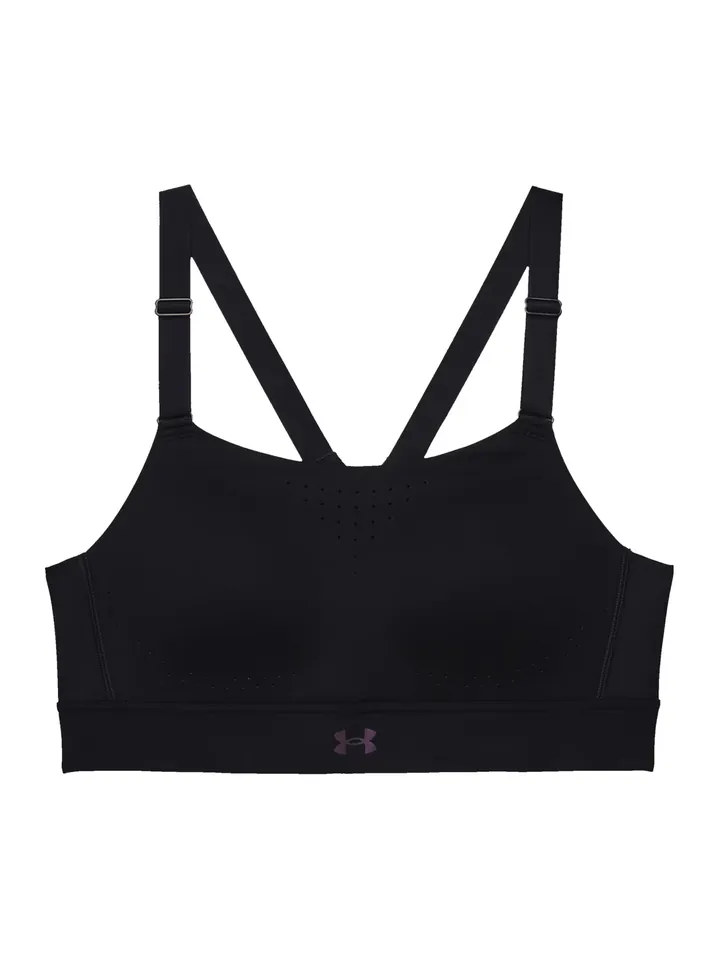 UNDER ARMOUR Sujetador deportivo  lila oscuro / negro