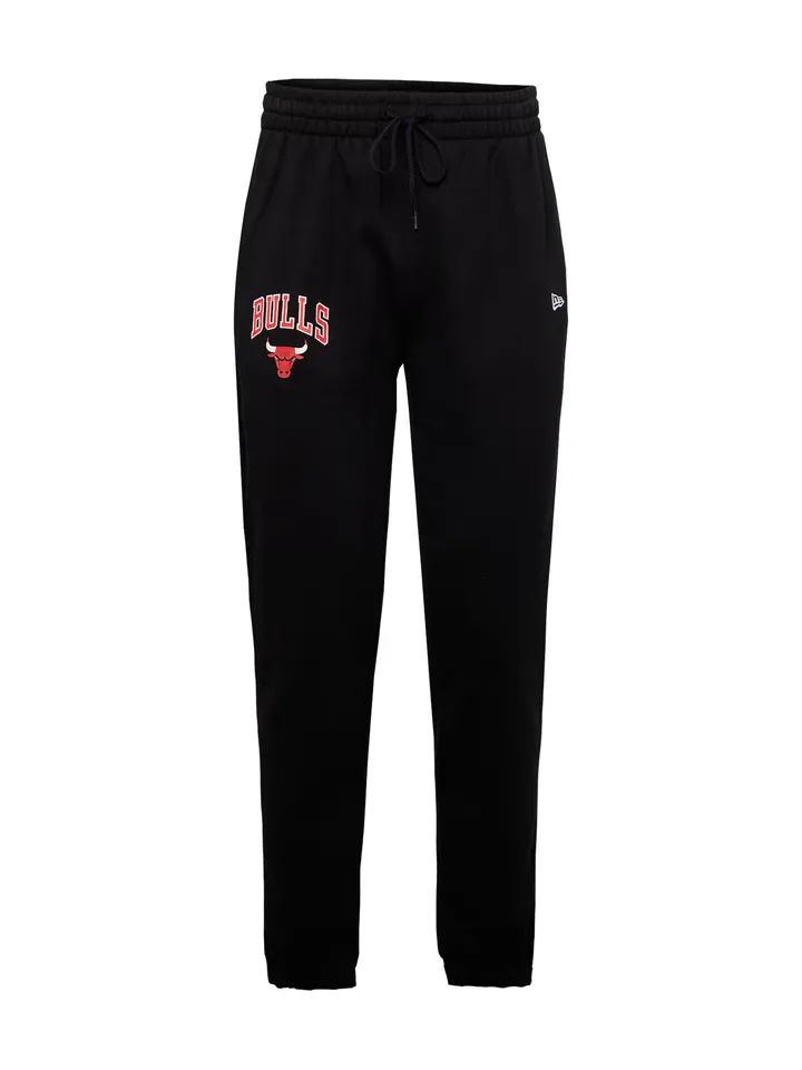NEW ERA Pantalón 'NBA ESSENTIALS CHIBUL' rojo / negro / blanco