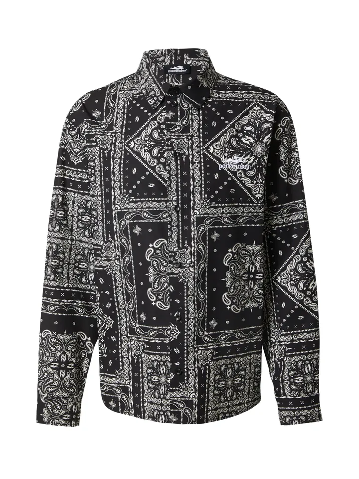 Pacemaker Camisa 'Emin' negro / blanco