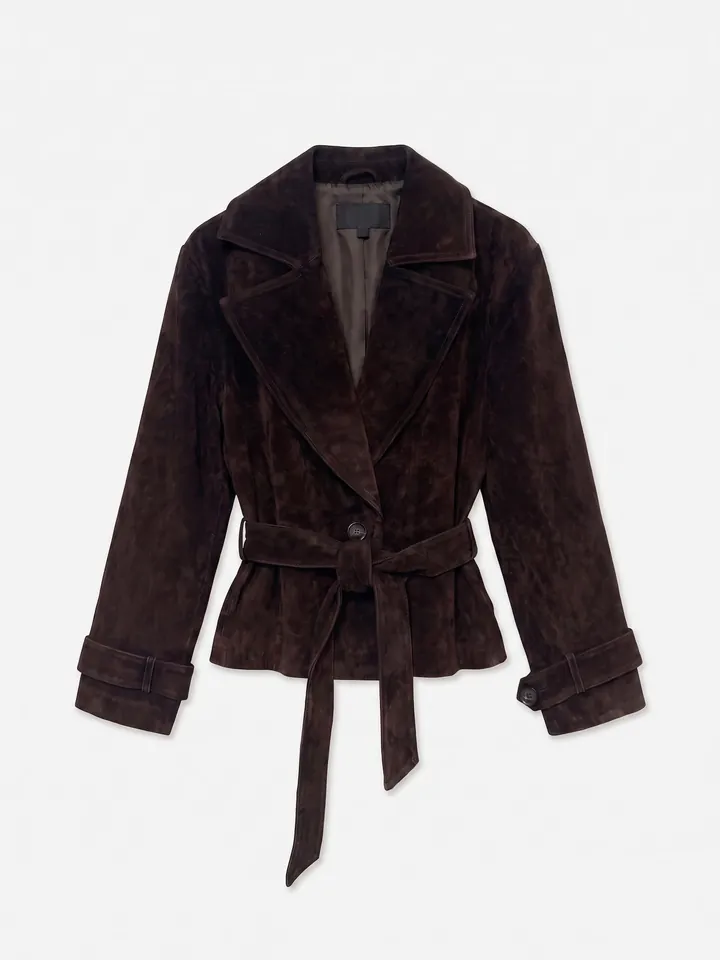 VERO MODA Chaqueta de entretiempo marrón