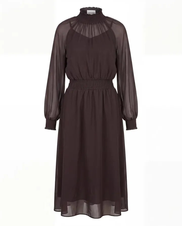 Guido Maria Kretschmer Vestido 'Kelly'  marrón oscuro