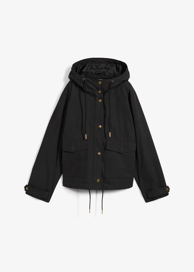 Chaqueta de entretiempo con capucha