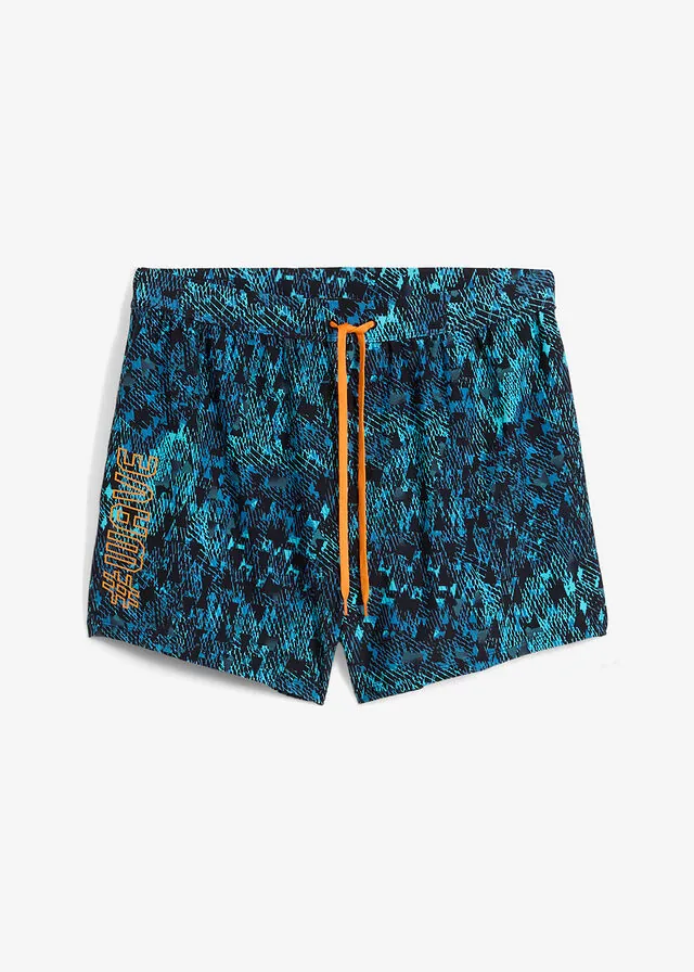 Pantalón corto de baño de material elástico