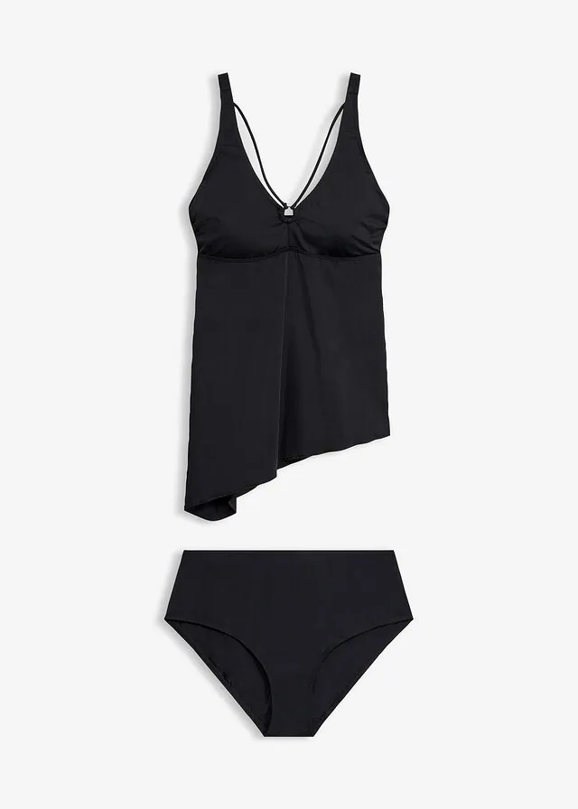 Tankini con detalle de aro (2 piezas)