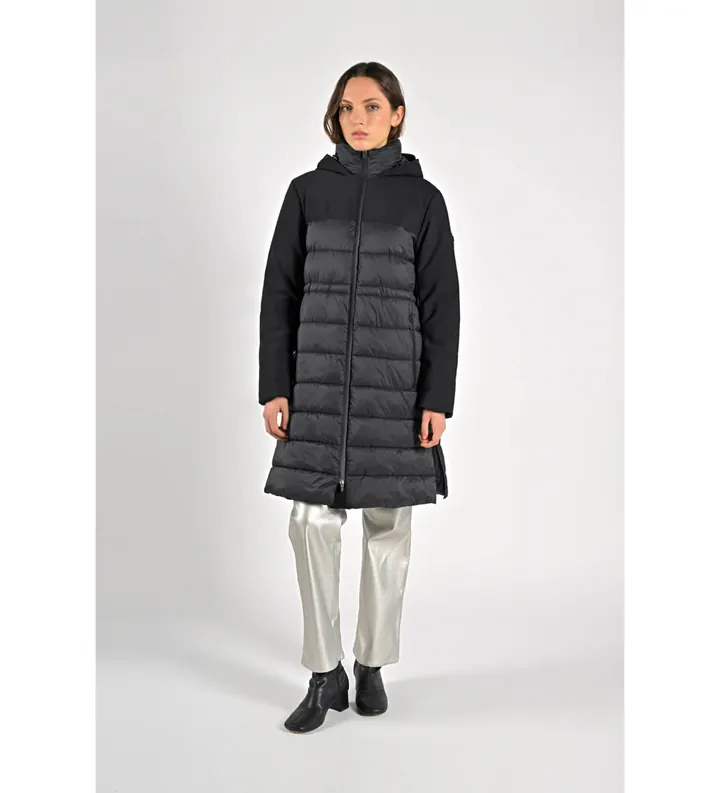 Canadian Classics para mujer. CN.G224113W Abrigo Hythe negro (S), Casual, Poliamida