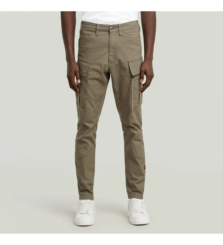 G-Star para hombre. D24307-E172-273 Pantalón Ajustado 3D Skinny Cargo 2.0 verde grisáceo (31/32), Casual, Algodón