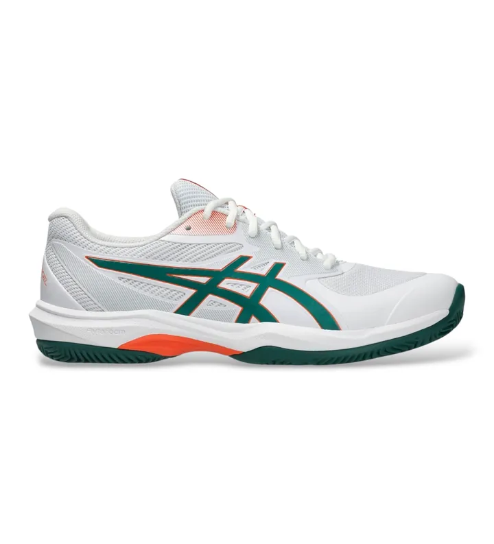 Asics para hombre. 1041A493 Zapatillas Game FF Padel blanco (40.5), Plano, Cordones, Casual, Deportivo, Mesh
