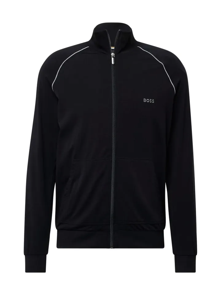 BOSS Sudadera con cremallera 'Mix&Match'  negro