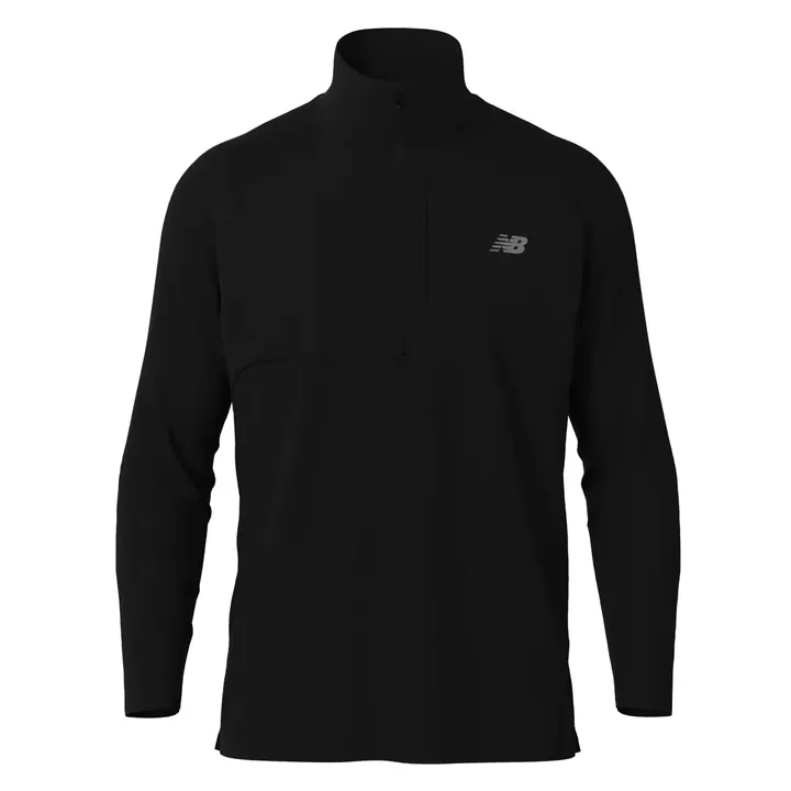 new balance Camiseta funcional 'Athletics' negro / negro moteado
