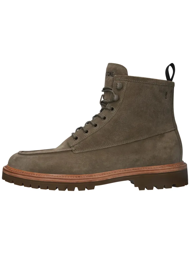BLACKSTONE Botas con cordones 'Gastown Boaz CG164' caqui