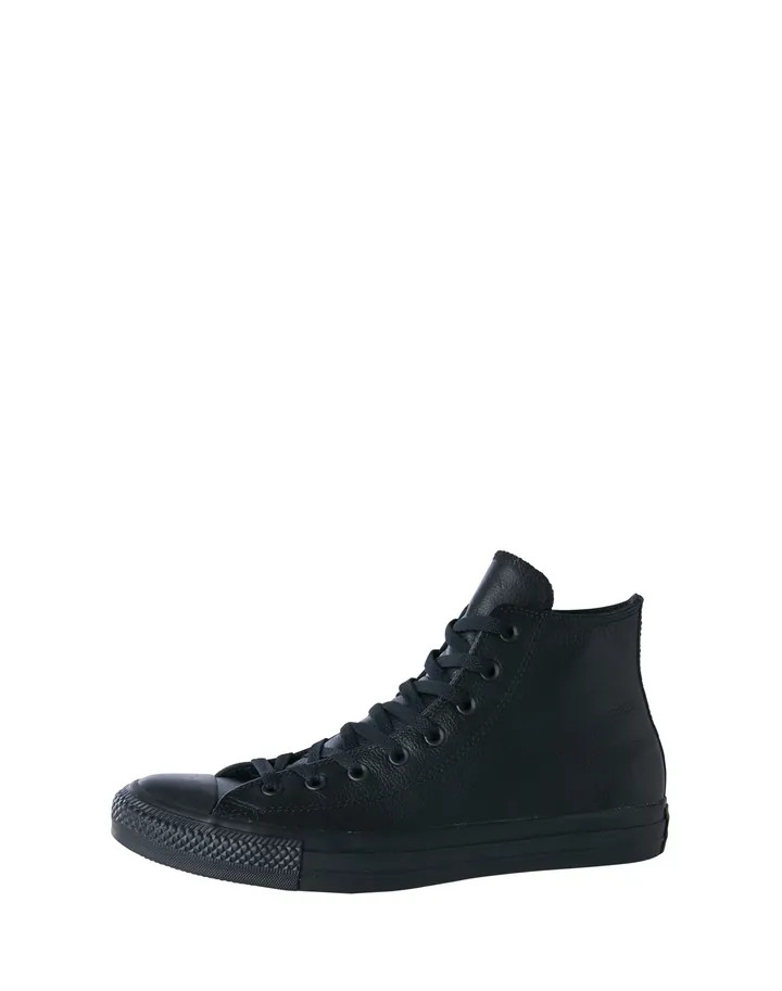 CONVERSE Zapatillas deportivas altas 'Chuck Taylor All Star Leather' negro