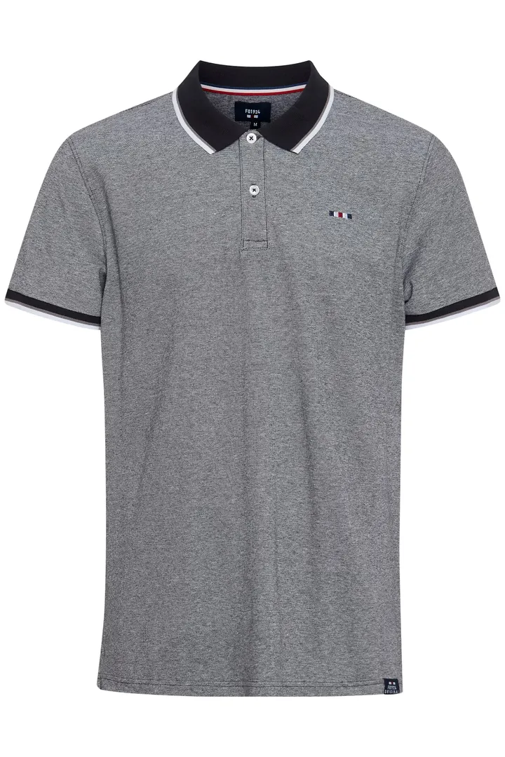 FQ1924 Camiseta 'Evander' azul / rojo sangre / blanco