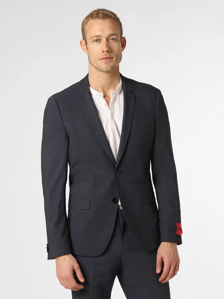 HUGO Chaqueta saco 'ArtiM204X' marino / rojo