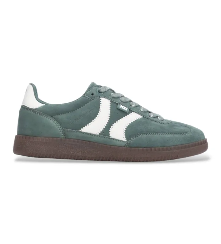 Xti para mujer. 14612504-AQUA Zapatillas 146125 verde (35), Plano, Cordones, Casual