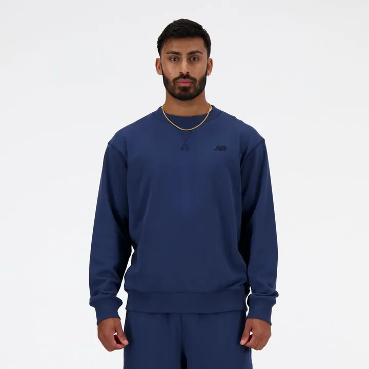 new balance Sudadera 'Athletics' azul oscuro