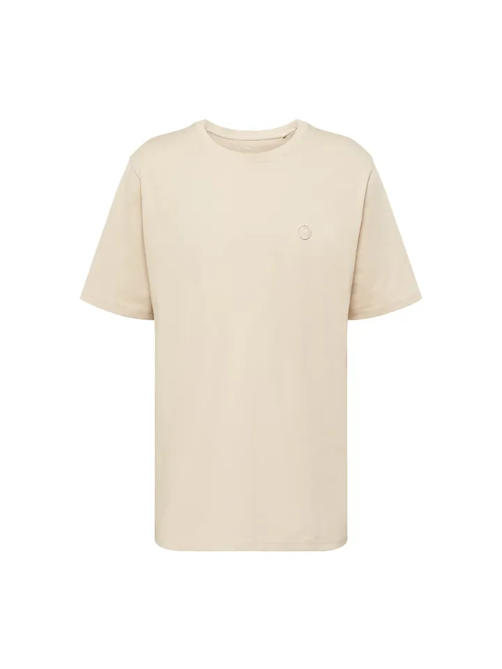 KnowledgeCotton Apparel Camiseta 'ALDER' piedra