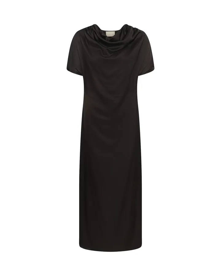 SOAKED IN LUXURY Vestido moca
