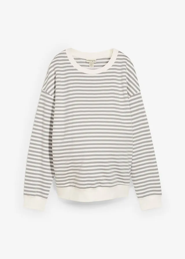 Sudadera premamá/de lactancia de algodón orgánico