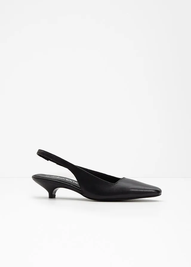 Tacones de piel