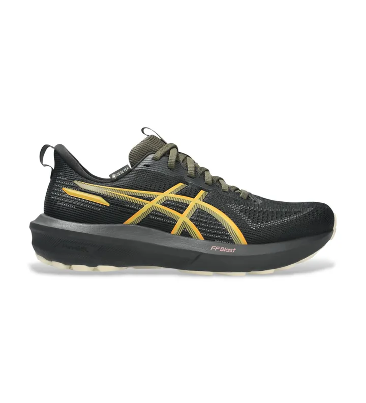Asics para mujer. 1012B857 Zapatillas Gt-1000 14 Gtx negro (37), Plano, Cordones, Casual, Deportivo, Running, Multideporte