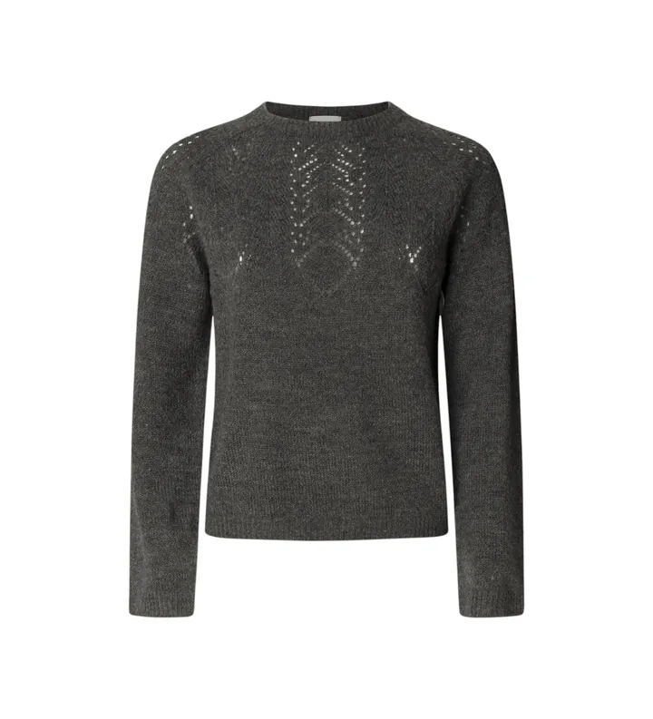 Pepe Jeans para mujer. PL7000010 Jersey Cherry gris (L), Casual, Acrílico