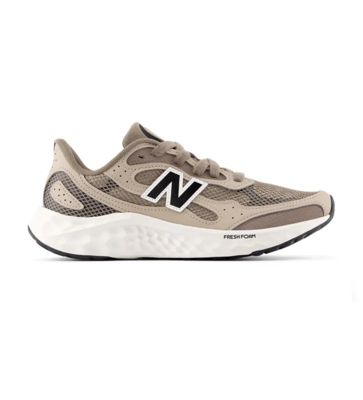 New Balance para mujer. WARISV4 Zapatillas FreshFoam Arishi v4 Tiralux marrón (36), Plano, Cordones, Casual, Deportivo, Multideporte