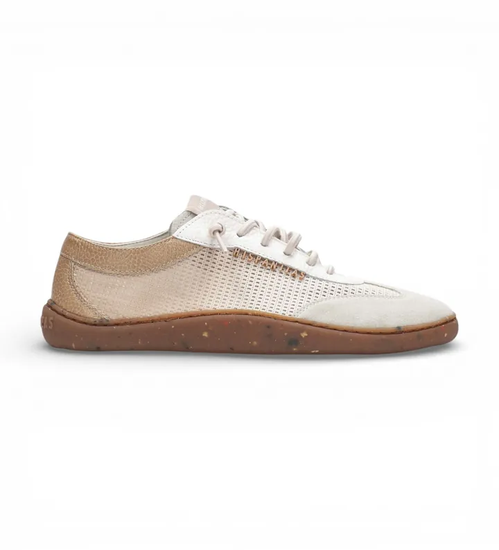 Hispanitas para mujer. SHV264573 Zapatillas Earth blanco roto (36), Beige, Plano, Cordones, Casual