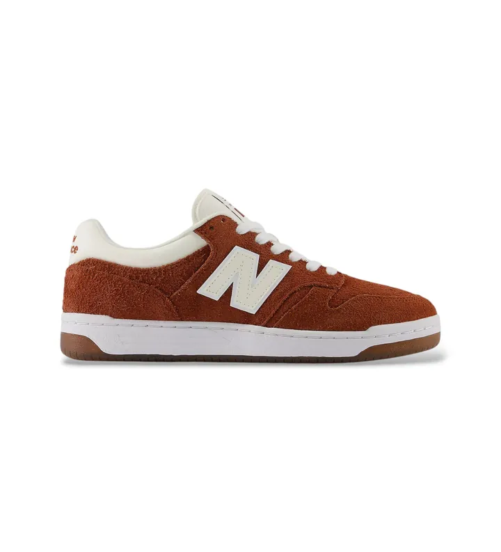 New Balance unisex. U480PV1_LI Zapatillas de Piel 480P marrón (38.5), Plano, Cordones, Casual